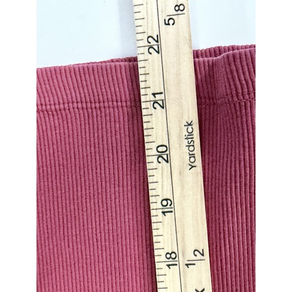 Carhartt Henley Ribbed Thermal Top Womens Size M Burgandy Vintage Inspired - Picture 7 of 8